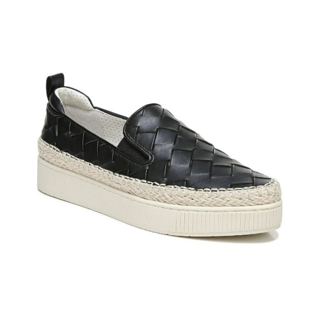 Womens Woven Espadrille Casual and Fashion Sneakers, Franco Sarto Homer 3, 6.5M